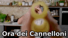 Cannelloni Pasta Besciamella Cibo Mangiare Pranzo Italiano GIF
