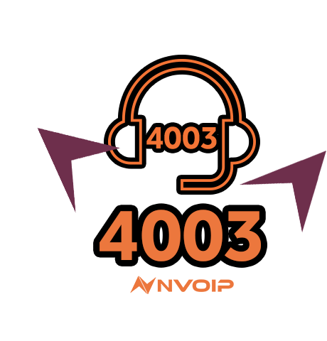 4003 Nvoip Sticker - 4003 Nvoip Voip Stickers