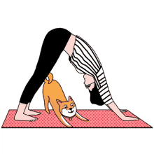stretching yoga