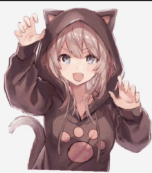 Cute Anime Cat Girls Meme GIF