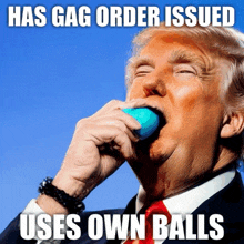 Trump Gag GIF - Trump Gag Gag Order GIFs