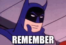 Remember - Batman GIF - Remember Remembering Batman GIFs