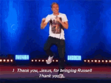Thank You Jesus For Bringing Russell Russell Howard GIF
