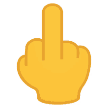 middle finger people joypixels flipping the bird dito medio