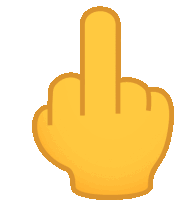 Middle Finger People Sticker - Middle Finger People Joypixels Stickers