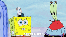 Spongebob Youre Fired GIF - Spongebob Youre Fired Mr Krabs GIFs