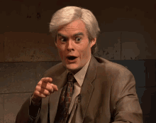 Bill Hader Pointing Fingers GIF - Bill Hader Pointing Fingers Keith Morrison GIFs