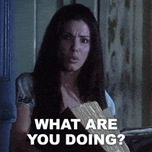 What Are You Doing Sally Owens GIF - What Are You Doing Sally Owens Sandra Bullock GIFs