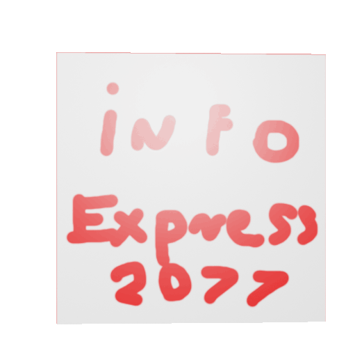 Info Express2077 Sticker - Info Express2077 Stickers