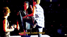 One Direction Love You GIF - One Direction Love You Bromance GIFs
