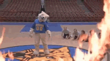 Ring Of Fire GIF - Ring Of Fire Mascot Jump GIFs