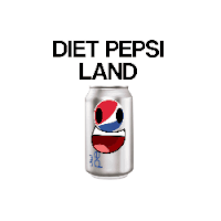 Martin5910 Diet Pepsi Land Sticker