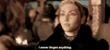 I Never Forget Caryanne GIF - I Never Forget Caryanne Viking Woman GIFs