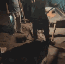 On The Job Sewers Backed Up GIF