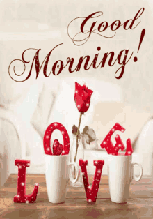 Good Morning Love Love GIF - Good Morning Love Love Coffee GIFs