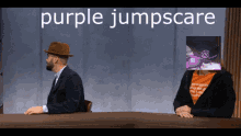 Purple Jumpscare GIF - Purple Jumpscare GIFs
