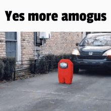 Amogus Car GIF - Amogus Car Yes More Amogus GIFs