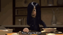 Incredibles Violet GIF - Incredibles Violet You Started It GIFs