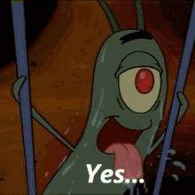 Yes Plankton GIF - Yes Plankton Drooling GIFs