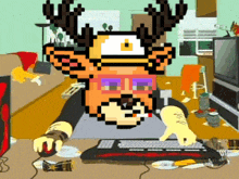 Deer Deerxing GIF
