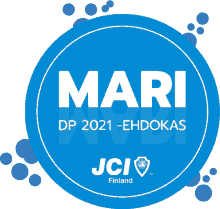 mari jci finland dp candidate logo junior chamber election