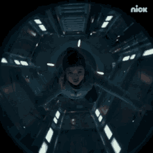 Floating Samantha Sawyer Wei GIF - Floating Samantha Sawyer Wei The Astronauts GIFs