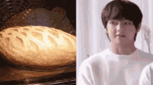 Hseokzip Taehyung Bread Cheeks Dough Rise GIF - Hseokzip Taehyung Bread Cheeks Dough Rise GIFs
