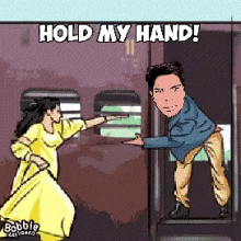 Hold My Hand Santosh GIF - Hold My Hand Santosh Dawar GIFs