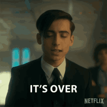 Its Over Five GIF - Its Over Five Aidan Gallagher GIFs