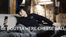 Cheese Ball Get Outta Here GIF - Cheese Ball Get Outta Here Go Away GIFs