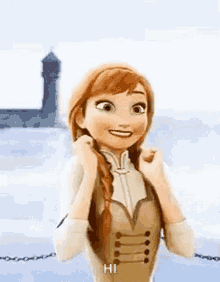 Anna Excited GIF - Anna Excited Frozen GIFs