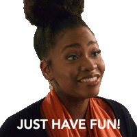 Just Have Fun Teyonah Parris Sticker - Just Have Fun Teyonah Parris Allison Stickers