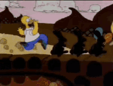 Chocolate Bunnies GIF - Chocolate Bunny Simpsons Homer GIFs