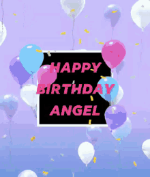 Happy Birthday Angel Angel GIF - Happy Birthday Angel Angel Name GIFs