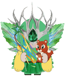Forest Fairy Gnome Sticker - Forest Fairy Gnome Nature Stickers