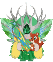 Forest Fairy Gnome Sticker