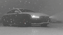 Audi Car On Snow GIF