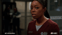 Worried Dr Vanessa Taylor GIF - Worried Dr Vanessa Taylor Chicago Med GIFs