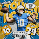 Los Angeles Chargers (24) Vs. Los Angeles Rams (10) Third Quarter GIF