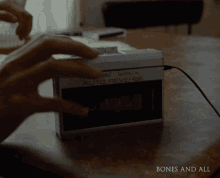 Turn Off Bones And All GIF - Turn Off Bones And All Tape Player GIFs