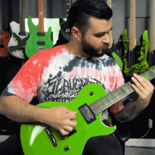 Playing Guitar Andrew Baena GIF - Playing Guitar Andrew Baena Plucking GIFs