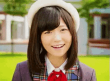 制服　島崎遥香 Haruka Shimazaki 元akb48 GIF - Haruka Shimazaki Akb48 Uniform GIFs