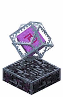 minecraft ender crystal sticker