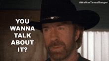 You Wanna Talk About It Cordell Walker GIF - You Wanna Talk About It Cordell Walker Walker Texas Ranger GIFs