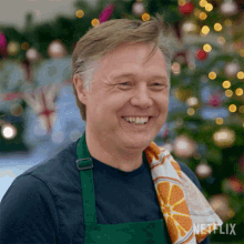 Laughing Shaun Dooley GIF - Laughing Shaun Dooley The Great British Baking Show Holidays GIFs