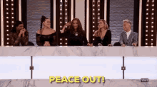 Tyra Out GIF - Peace Peace Out Bye GIFs