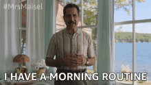 I Have A Morning Routine Regime GIF - I Have A Morning Routine Regime Self Care GIFs