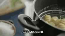 gnocchi pasta italian food enjoy your meal