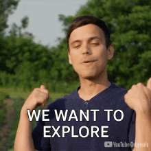 We Want To Explore Mitch Moffit GIF - We Want To Explore Mitch Moffit Shut It Off Asap GIFs