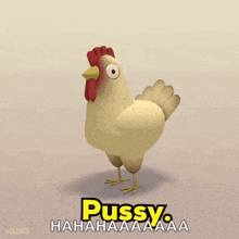 Chicken Pussy GIF - Chicken Pussy Scared GIFs